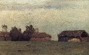 Levitan, Isaak Landscape with Gebauden oil painting reproduction